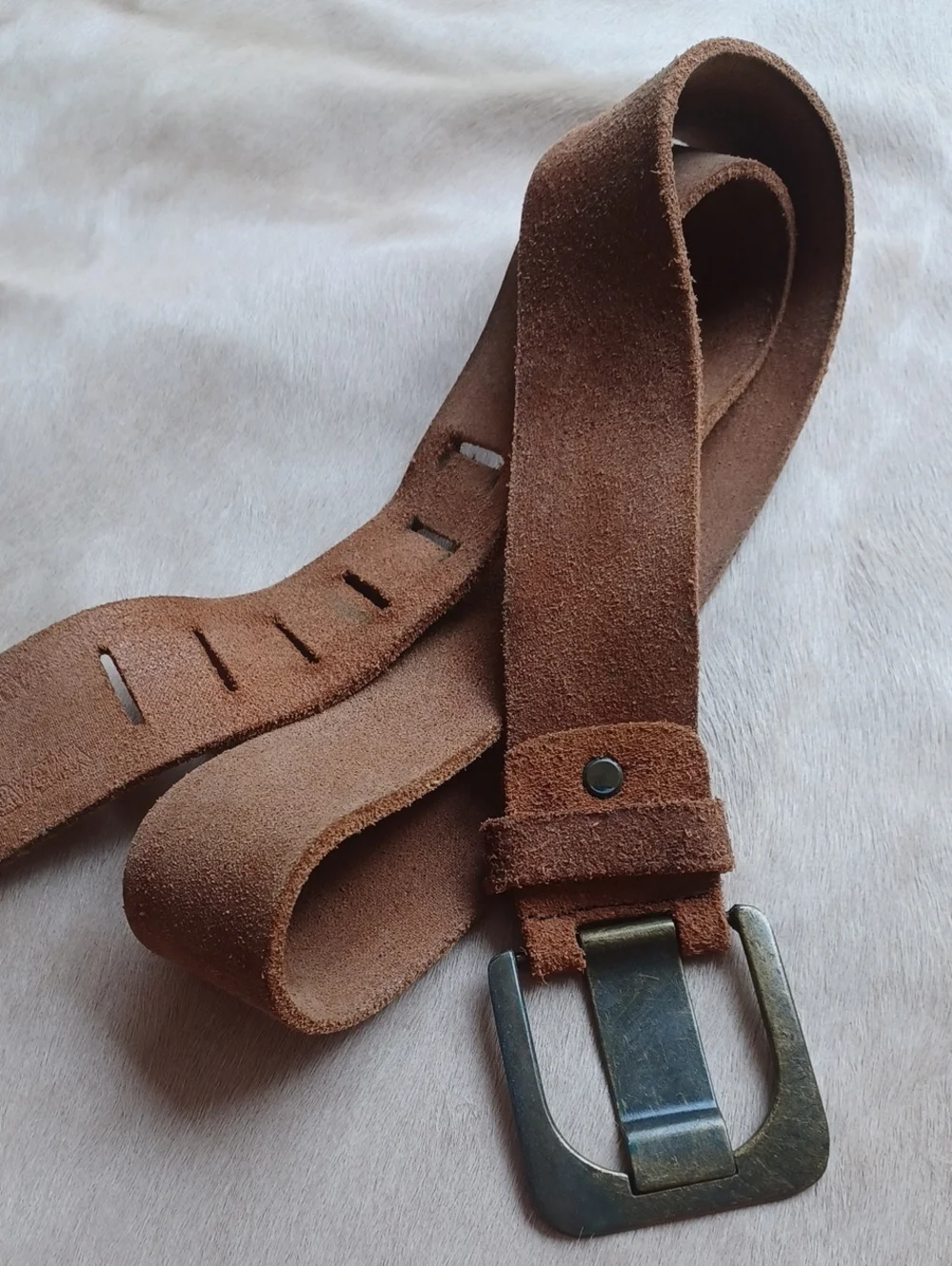 Chunky Leather Belt